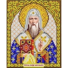 Святой Алексий ткань с нанесенным рисунком