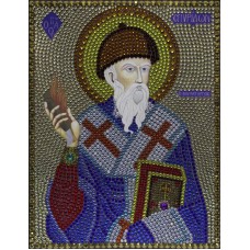 Святой Спиридон Тримифунтский набор для выкладывания стразами 28х22 Преобрана 68 28х22 Преобрана 68