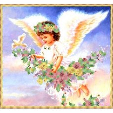 Парящий ангел Рисунок на ткани 18,5х24 Каролинка ТКБА 4002 18,5х24 Каролинка ТКБА 4002