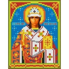 Святой Никита Рисунок на ткани 13х16,5 Каролинка ТКБИ 5064 13х16,5 Каролинка ТКБИ 5064