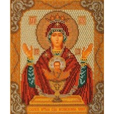 Набор Богородица Неупиваемая Чаша 20х24 КРОШЕ-Радуга бисера В-165 20х24 Радуга бисера В-165