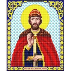 И-4109 Святой князь Дмитрий Донской ткань с нанесенным рисунком