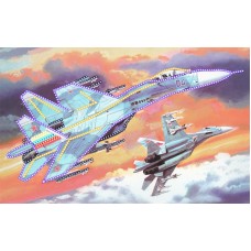 ВВС России Рисунок на шелке 28/34 28х34 (17х28) Матренин Посад 4167