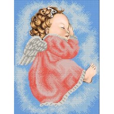 К-4038 Мой ангел (девочка) ткань с нанесенным рисунком