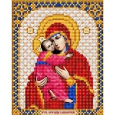 И-5017 Богородица Владимирская ткань с нанесенным рисунком