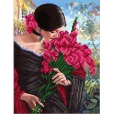 К-4049 Прекрасные цветы ткань с нанесенным рисунком