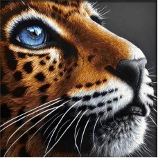 Набор Синеглазый леопард 30х30 Алмазная живопись АЖ-4022