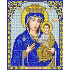 Богородица Юровичская ткань с нанесенным рисунком