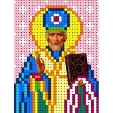 Святой Николай Чудотворец Рисунок на ткани 7х9 Каролинка ТКБИ 6025