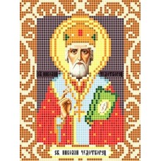 Святой Николай Чудотворец Рисунок на ткани 12х16 12х16 Божья коровка 86 12х16 Божья коровка 86