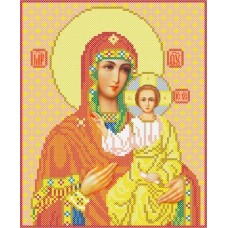 Богородица Смоленская Рисунок на ткани 23,5х19,5 Каролинка ТКБИ 4021 23,5х19,5 Каролинка ТКБИ 4021
