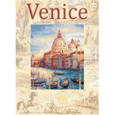 Набор Города мира. Венеция частичная вышивка 30х40 Риолис 0030 РТ 30х40 Риолис 0030 РТ