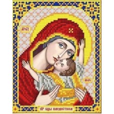 Богородица Кардиотисса (Сердечная) ткань с нанесенным рисунком