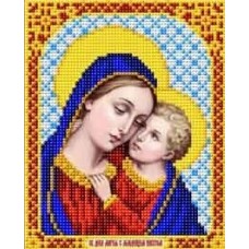 Дева Мария ткань с нанесенным рисунком