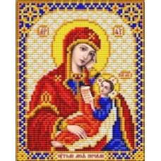 Богородица Утоли мои печали ткань с нанесенным рисунком
