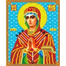 Богородица Семистрельная  Рисунок на ткани 35х29 Каролинка ТКБИ 3018 35х29 Каролинка ТКБИ 3018