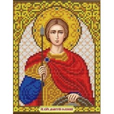 Святой Дмитрий Солунский ткань с нанесенным рисунком