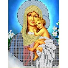 Богородица Трижды Прекрасная Рисунок на ткани 18х24 Каролинка ТКБИ 4014 18х24 Каролинка ТКБИ 4014
