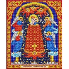 И-4030 Богородица Прибавление ума ткань с нанесенным рисунком