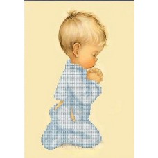 Молитва мальчика ткань с нанесенным рисунком