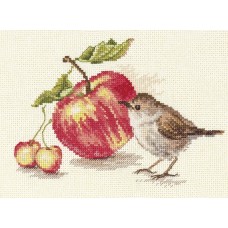 Набор Птичка и яблоко 17х11 Алиса 44682 17х11 Алиса май.22