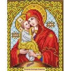 Богородица Почаевская ткань с нанесенным рисунком