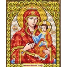 Богородица Самонаписавшаяся ткань с нанесенным рисунком