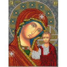 Набор Казанская Богородица 19х25 Вышиваем бисером L-157 19х25 Вышиваем бисером L-157