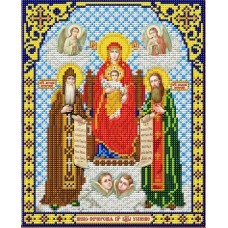 Богородица Успение ткань с нанесенным рисунком