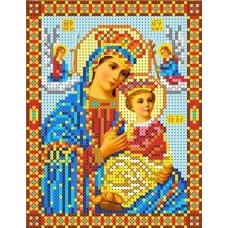 Богородица Страстная Рисунок на ткани 13х16 Каролинка ТКБИ 5054