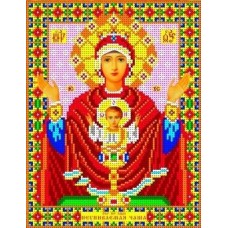 Богородица Неупиваемая чаша Рисунок на ткани 18,5х24 Каролинка ТКБИ 4068 18,5х24 Каролинка ТКБИ 4068
