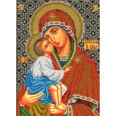 Набор Богородица Донская 18,5х26 Вышиваем бисером L-144 18,5х26 Вышиваем бисером L-144