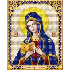 Богородица Калужская ткань с нанесенным рисунком