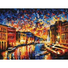 Гранд-Канал Венеция живопись на холсте 30*40см 30х40 Белоснежка 024-AS