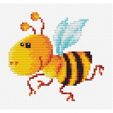 Набор Пчелка канва с рисунком 10х8 Каролинка КТКН 028 (Р)