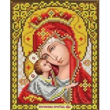 Богородица Игоревская ткань с нанесенным рисунком