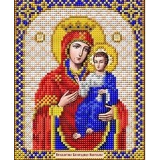 И-5032 Богородица Иверская ткань с нанесенным рисунком