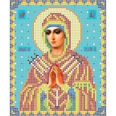 Богородица Семистрельная Рисунок на ткани 13х15 Каролинка ТКБИ 5018 13х15 Каролинка ТКБИ 5018