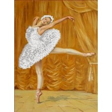 Балерина Рисунок на ткани 18х26 Каролинка ТКБЛ 4025 18х26 Каролинка ТКБЛ 4025