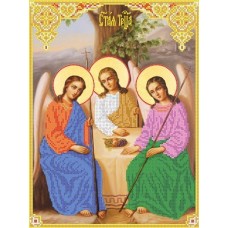 Святая Троица Рисунок на ткани 26,2х35 Каролинка ТКБИ 3022 26,2х35 Каролинка ТКБИ 3022