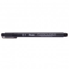Pentel   Линер Pointliner  1.0 мм   12 шт. S20P-10A черные чернила