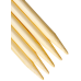 Спицы ChiaoGoo чулочные, светлый бамбук 5 мм 15 см