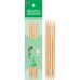 Спицы ChiaoGoo чулочные, светлый бамбук 4 мм 13 см