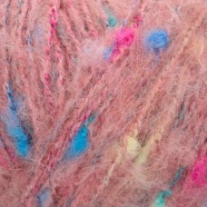 Pebble Mohair /Пэбл Мохер/ пряжа Schachenmayr, MEZ, 9807016 (00035, rose (роза), голубой/желтый/розовый, ОЖИДАЕМ)