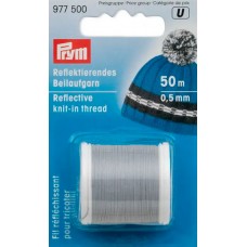 Светоотражающая нить для вязания, диаметр 0,5мм, Prym, 977500