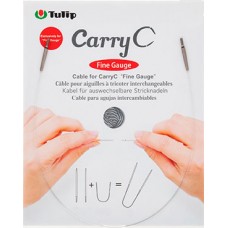 Тросик для съемных спиц CarryC Fine Gauge, длина 80см, пластик, Tulip, CTMM-72