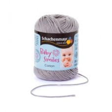 Cotton /Коттон/ пряжа Schachenmayr Baby Smiles, MEZ, 9807350 (01090, grau, серый)