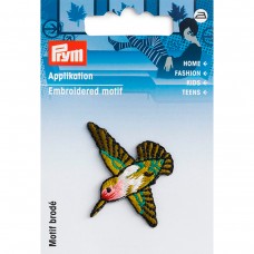 Термоаппликация Колибри  45*37мм, 100% полиэстер, Prym, 924306