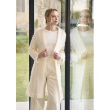 Инструкция Mode at Rowan по вязанию кардигана «Ovington» из пряжи Alpaca Haze, MIP12