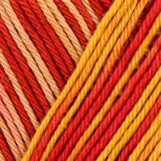 Catania Color /Катания Колор/ пряжа Schachenmayr original, MEZ, 9801780 (00237, sunrise color (цвет восхода солнца), бежевый/желтый/красный/оранжевый, ОЖИДАЕМ)
